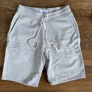 Reigning Champ Shorts- Grey Mens Size Medium